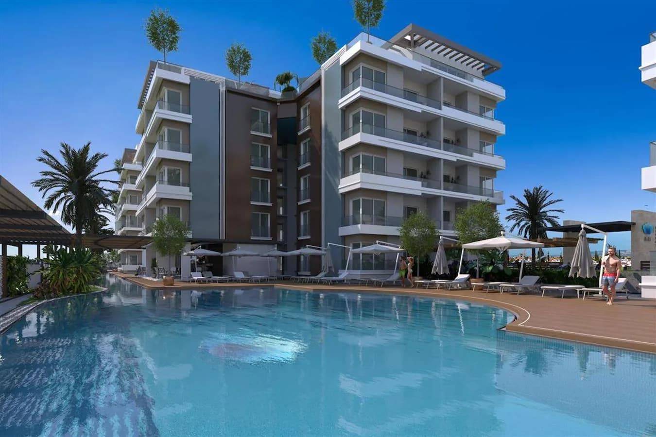 Sea Breeze, İskele — dış cephe görselleştirmesi · 2. görsel