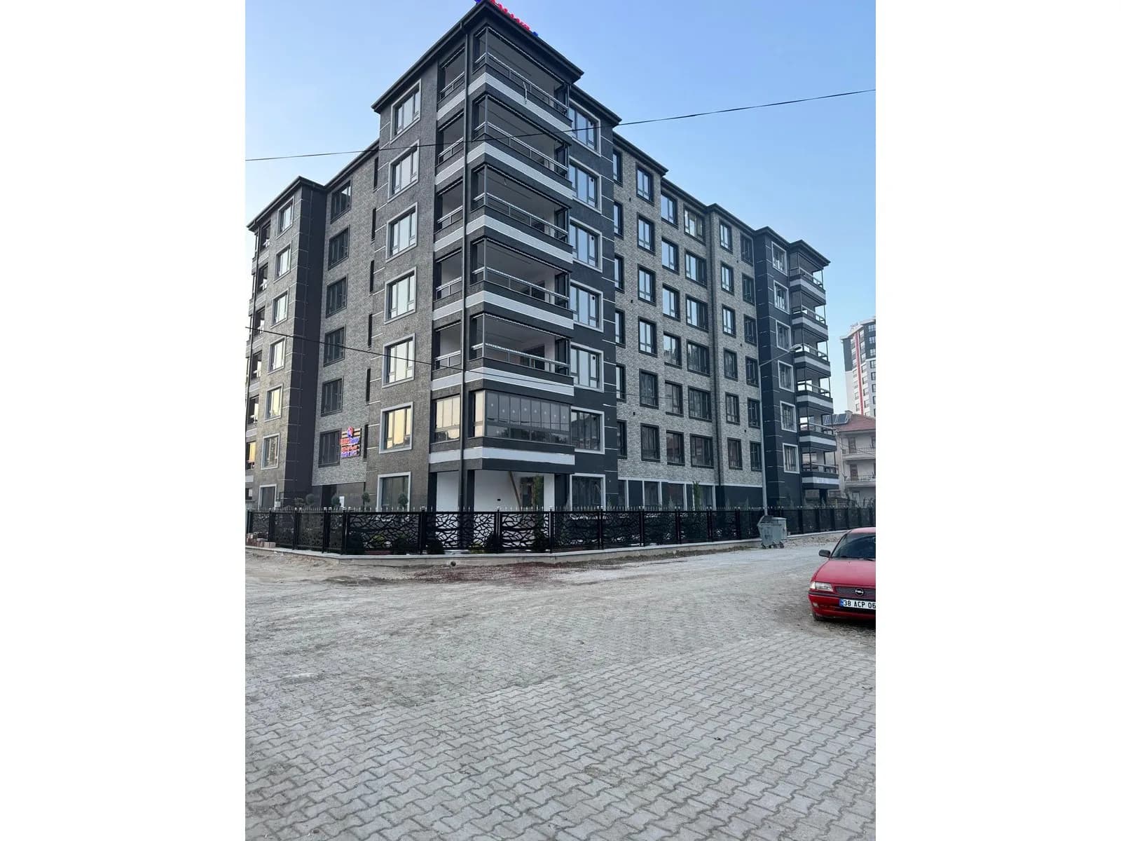 Sekine Sitesi, Yozgat — dış cephe görselleştirmesi