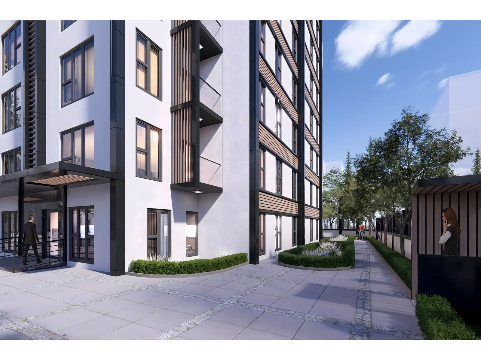 Selection Cıty, Ataşehir — dış cephe görselleştirmesi · 3. görsel