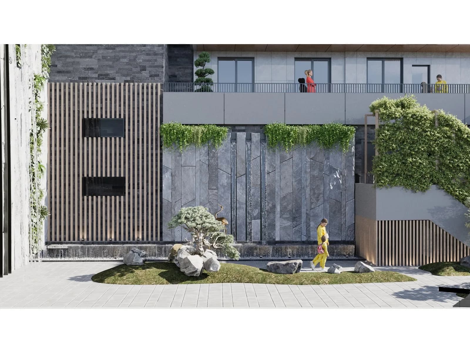 Sia Aqua, Üsküdar — dış cephe görselleştirmesi · 5. görsel
