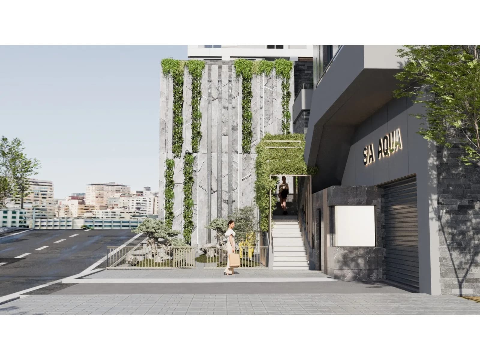 Sia Aqua, Üsküdar — dış cephe görselleştirmesi · 3. görsel