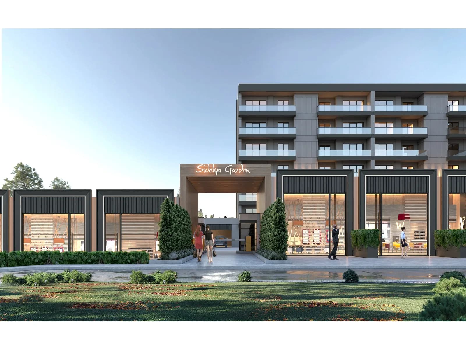 Sidelya Garden Kıratlı, Nilüfer — dış cephe görselleştirmesi · 3. görsel