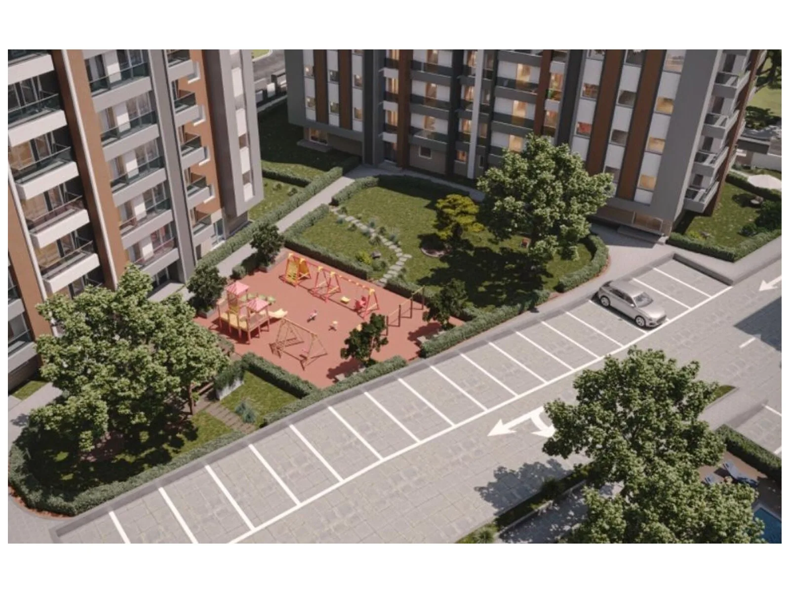 Şirazi Life City, Kepez — dış cephe görselleştirmesi · 2. görsel