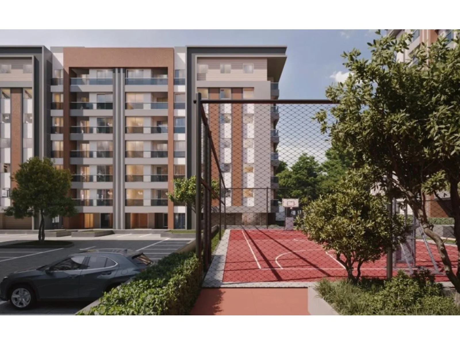 Şirazi Life City, Kepez — dış cephe görselleştirmesi · 3. görsel
