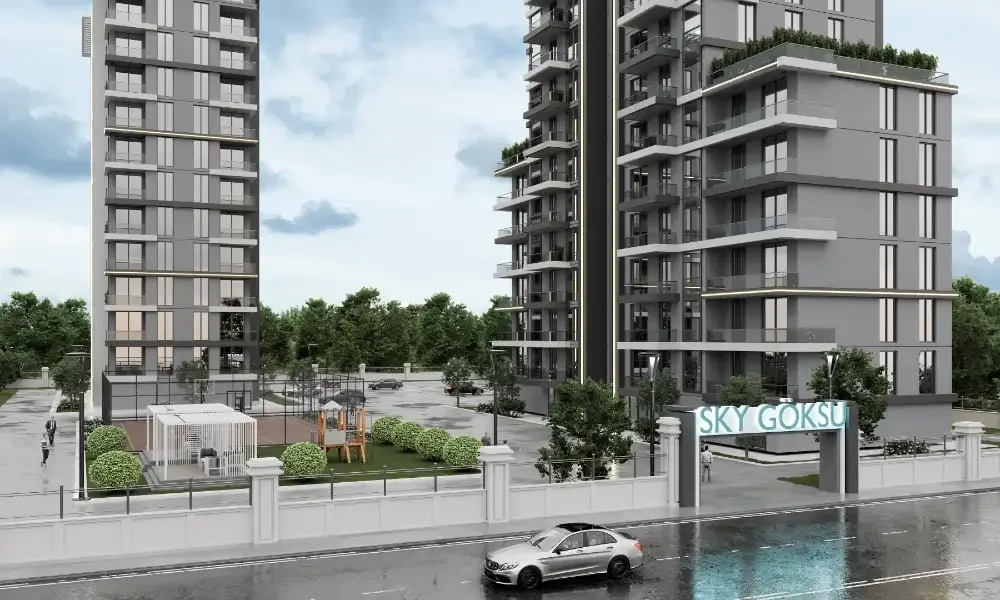 SKY-B Göksu, Etimesgut — dış cephe görselleştirmesi