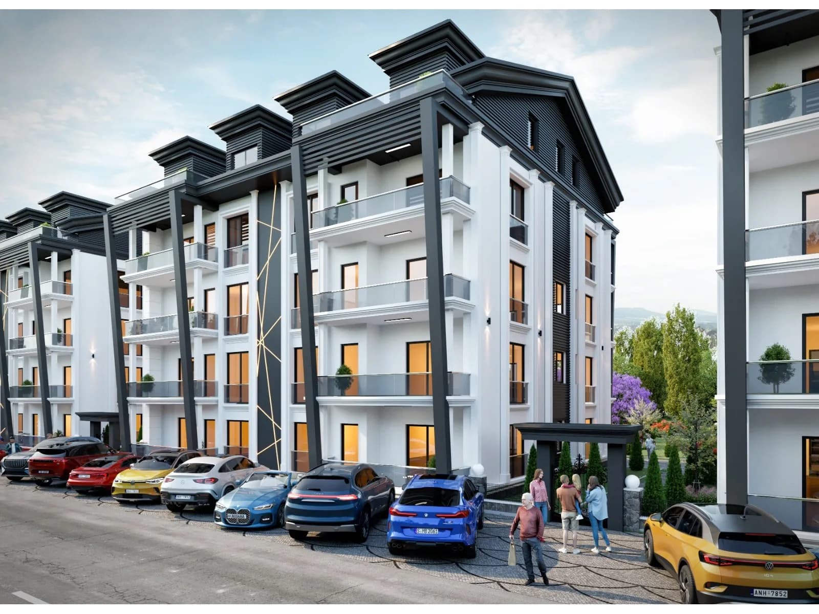 Solid Life, Gölcük — dış cephe görselleştirmesi