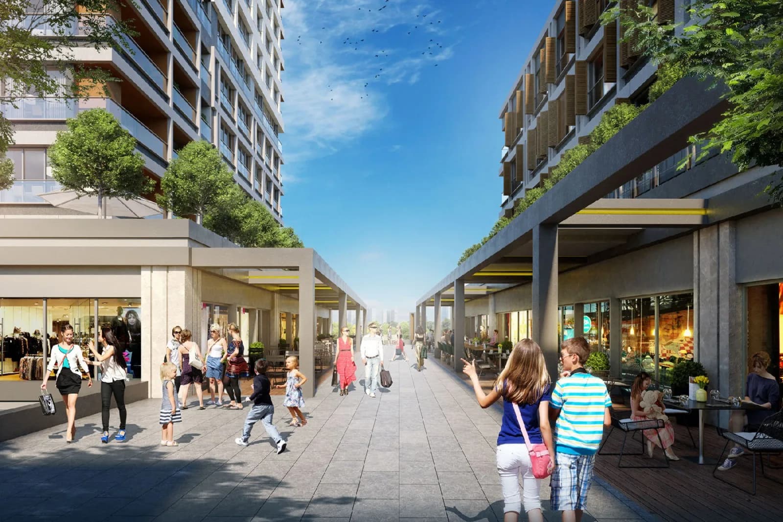 Excellence Koşuyolu Projesi, Kadıköy — dış cephe görselleştirmesi · 5. görsel