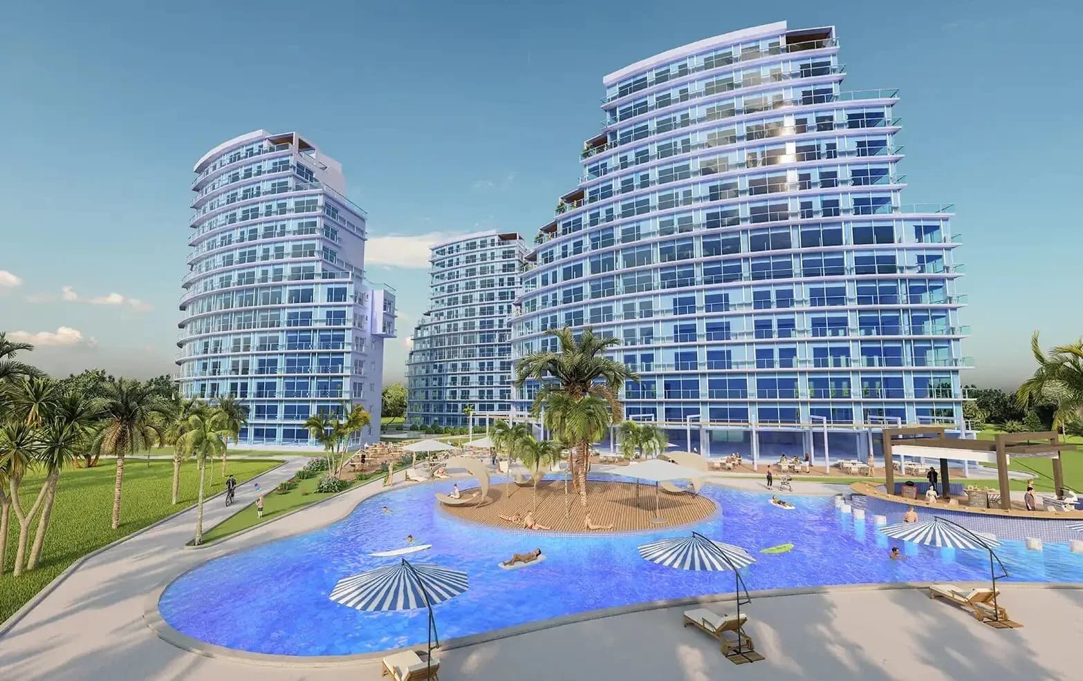 SV Tower, İskele — dış cephe görselleştirmesi · 2. görsel
