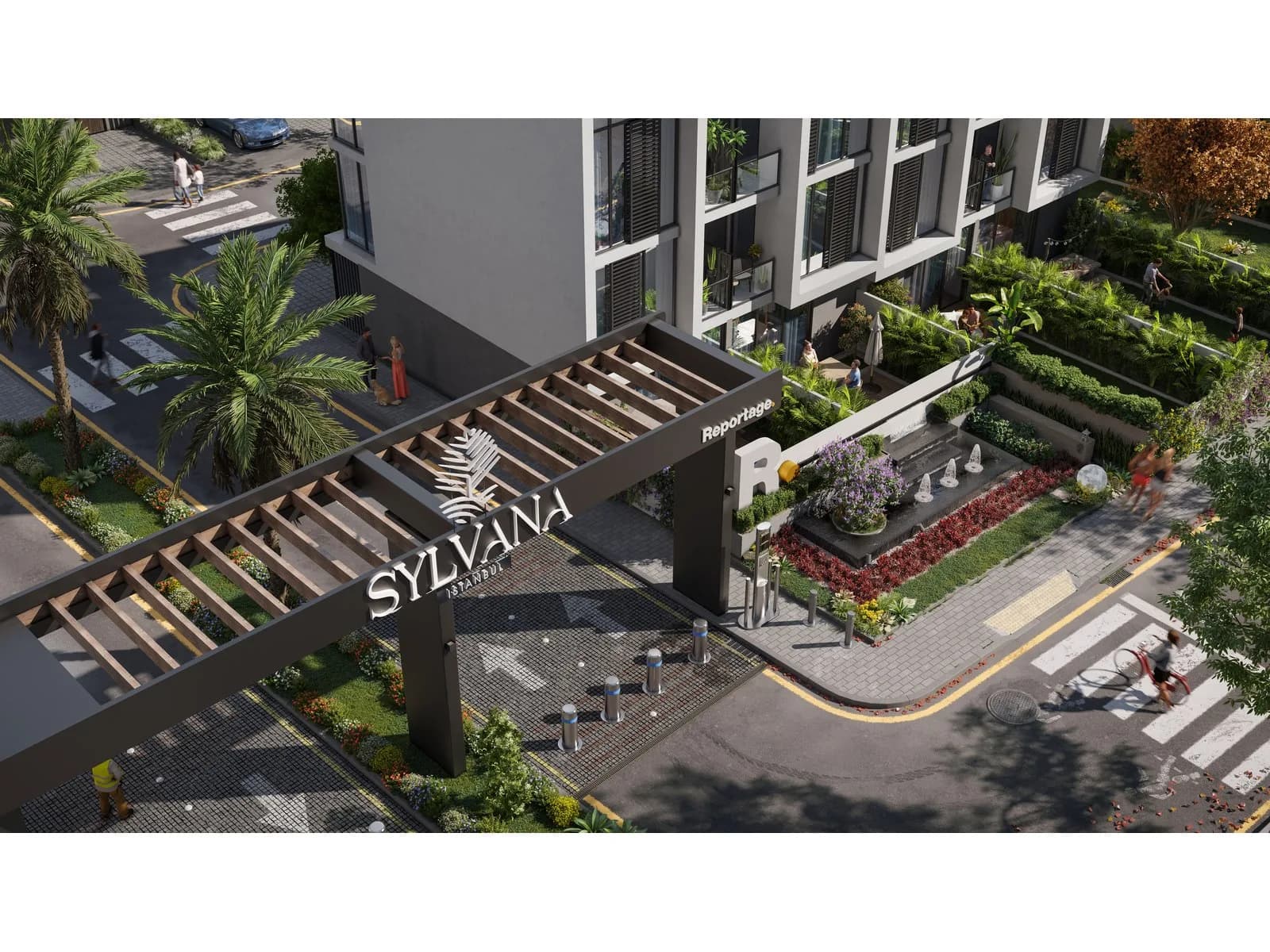 Sylvana Villa İstanbul, Bahçeşehir — dış cephe görselleştirmesi · 5. görsel