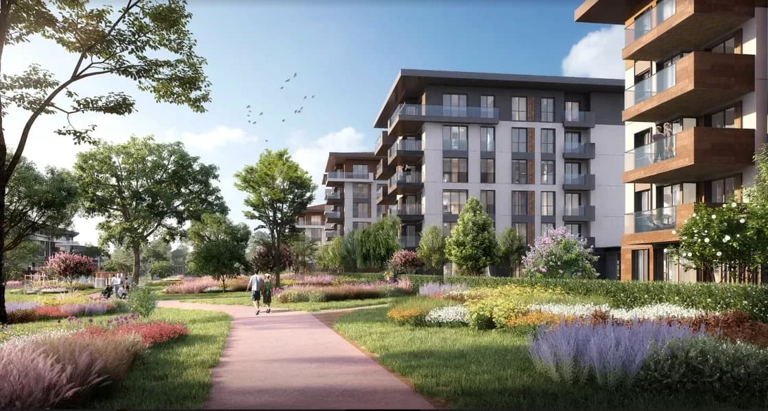 Tema İstanbul 2. Etap, Küçükçekmece — dış cephe görselleştirmesi · 3. görsel