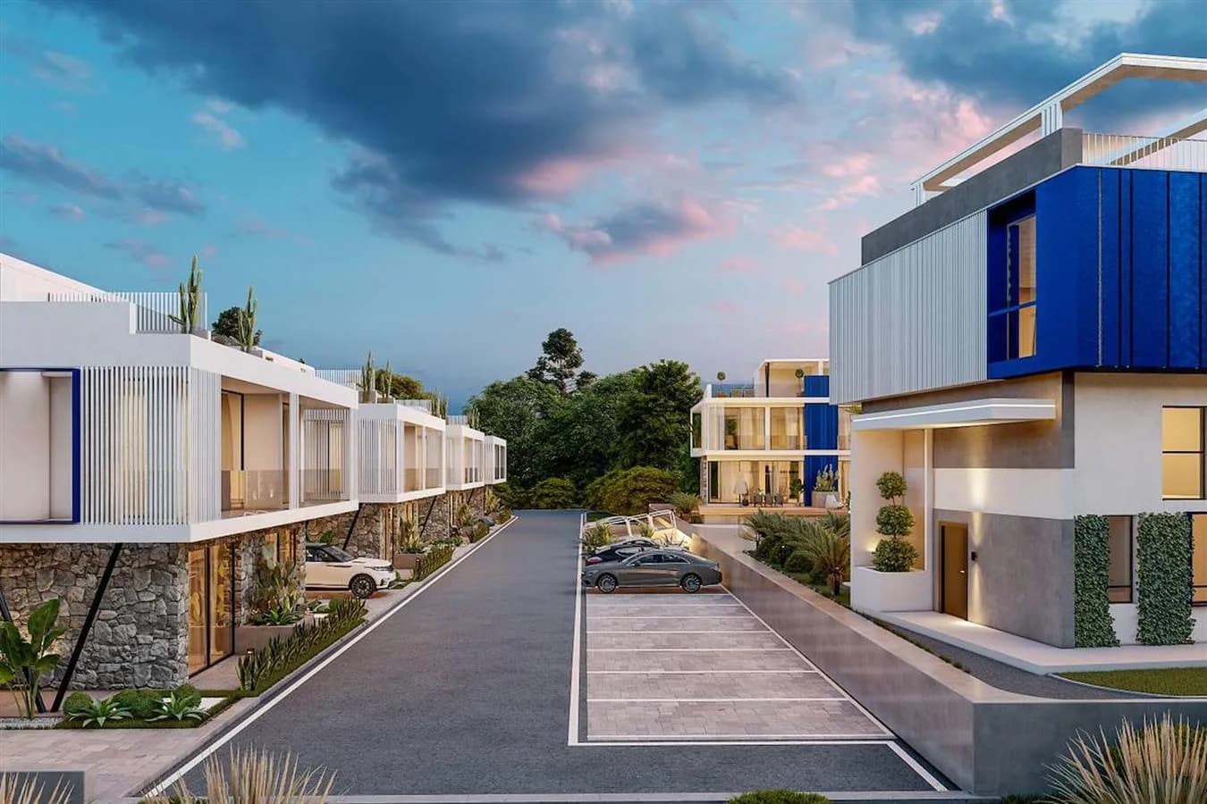 The Blue, Girne — dış cephe görselleştirmesi · 4. görsel