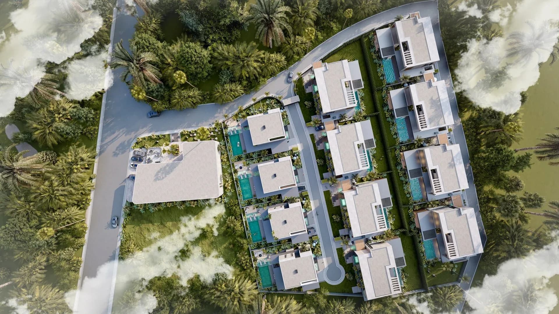 The Boulevard Villas, Girne — dış cephe görselleştirmesi · 4. görsel