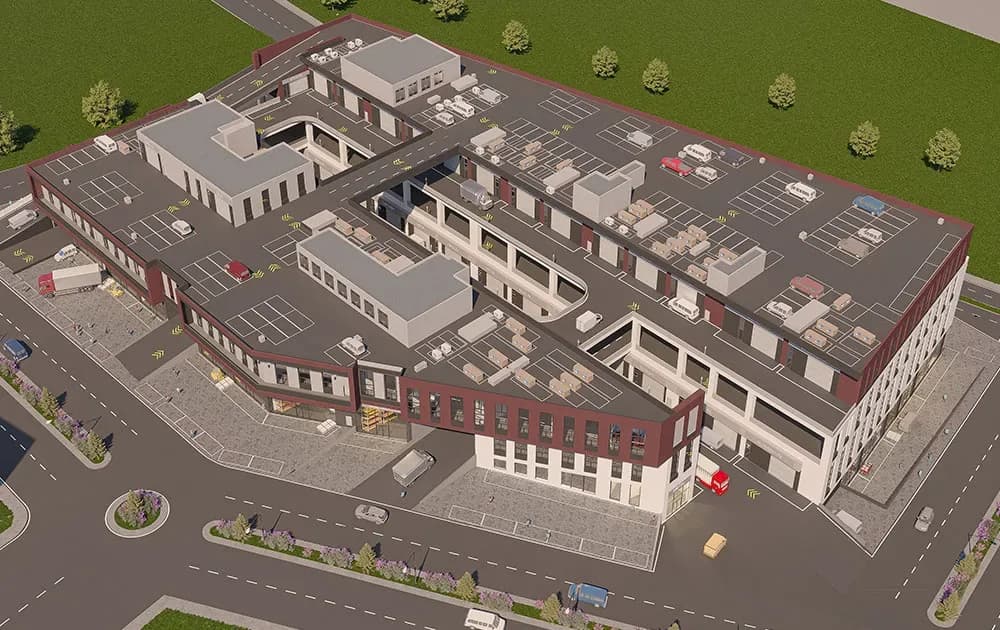 Ticarethane Metkap, Arnavutköy — dış cephe görselleştirmesi · 2. görsel
