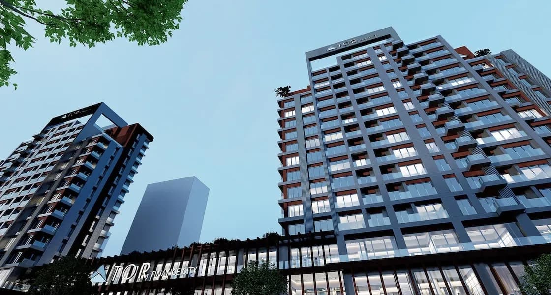 Tor Finance City, Ümraniye — dış cephe görselleştirmesi