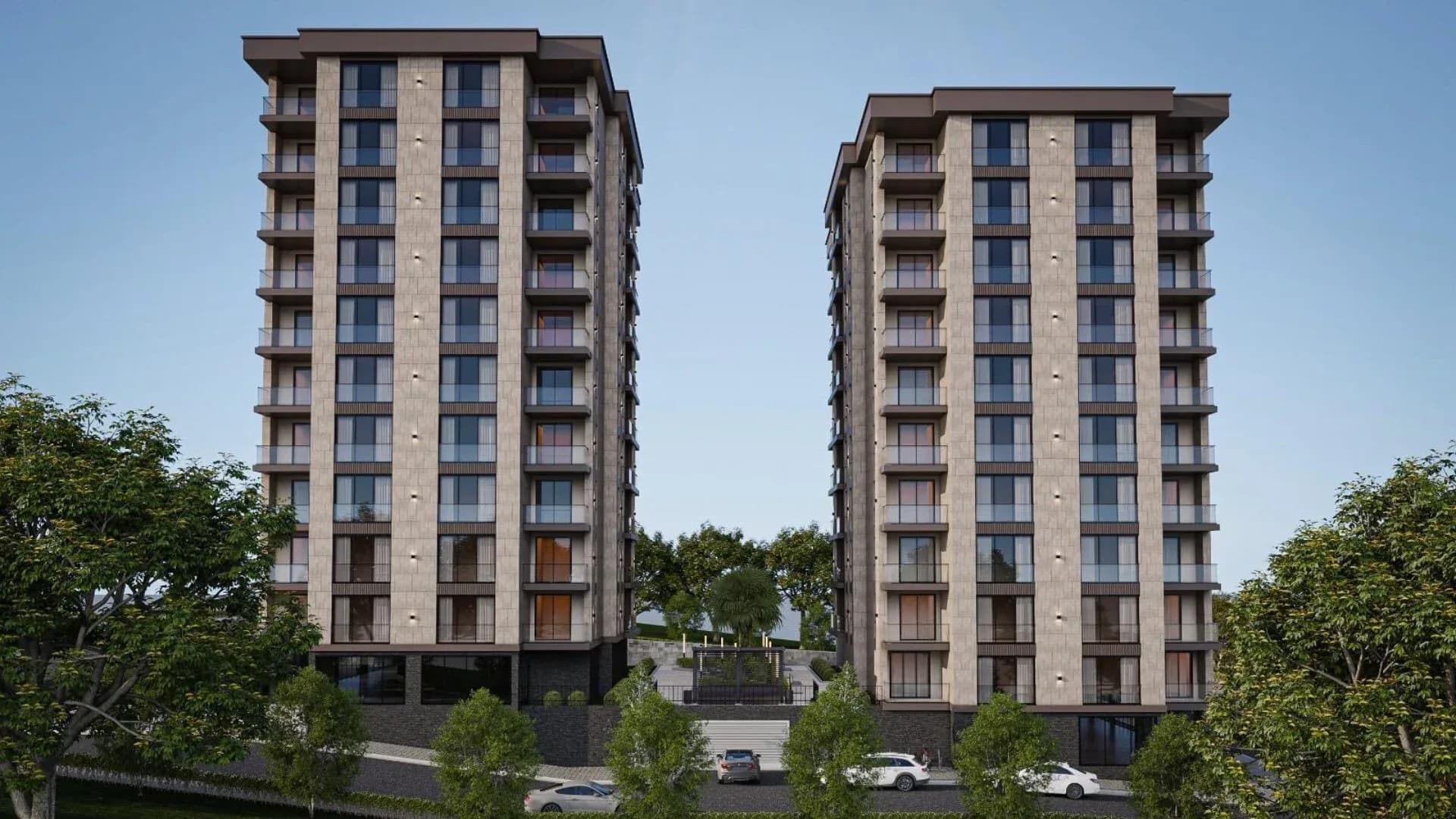 Toraman Sitesi, Giresun — dış cephe görselleştirmesi · 2. görsel