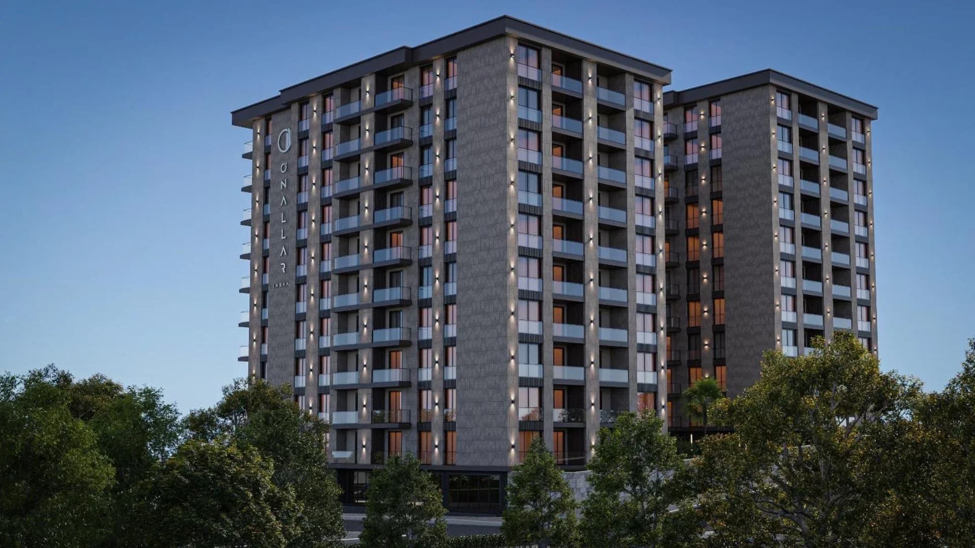 Toraman Sitesi, Giresun — dış cephe görselleştirmesi