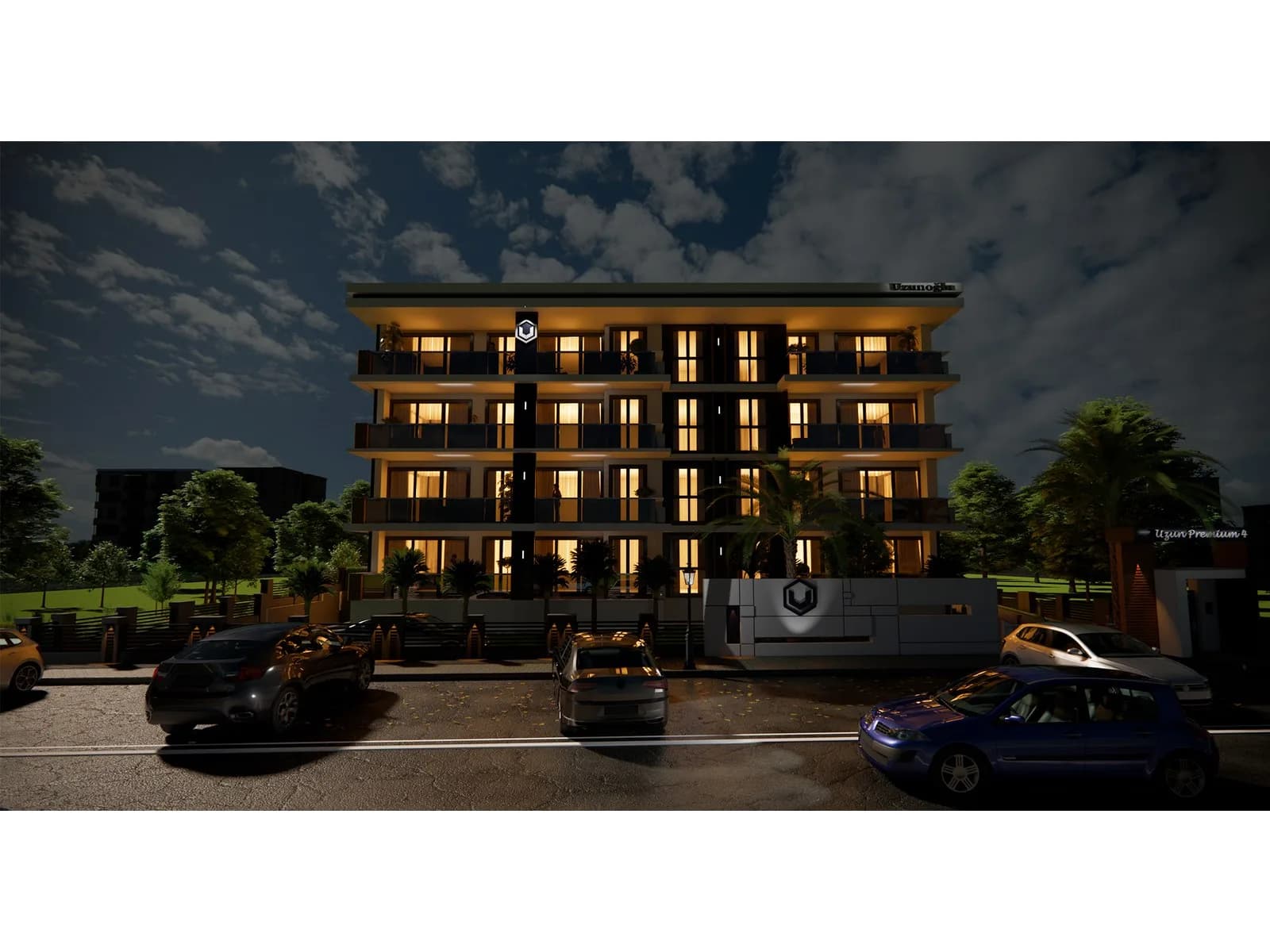 Uzun Premium 4, Çorlu — dış cephe görselleştirmesi · 3. görsel
