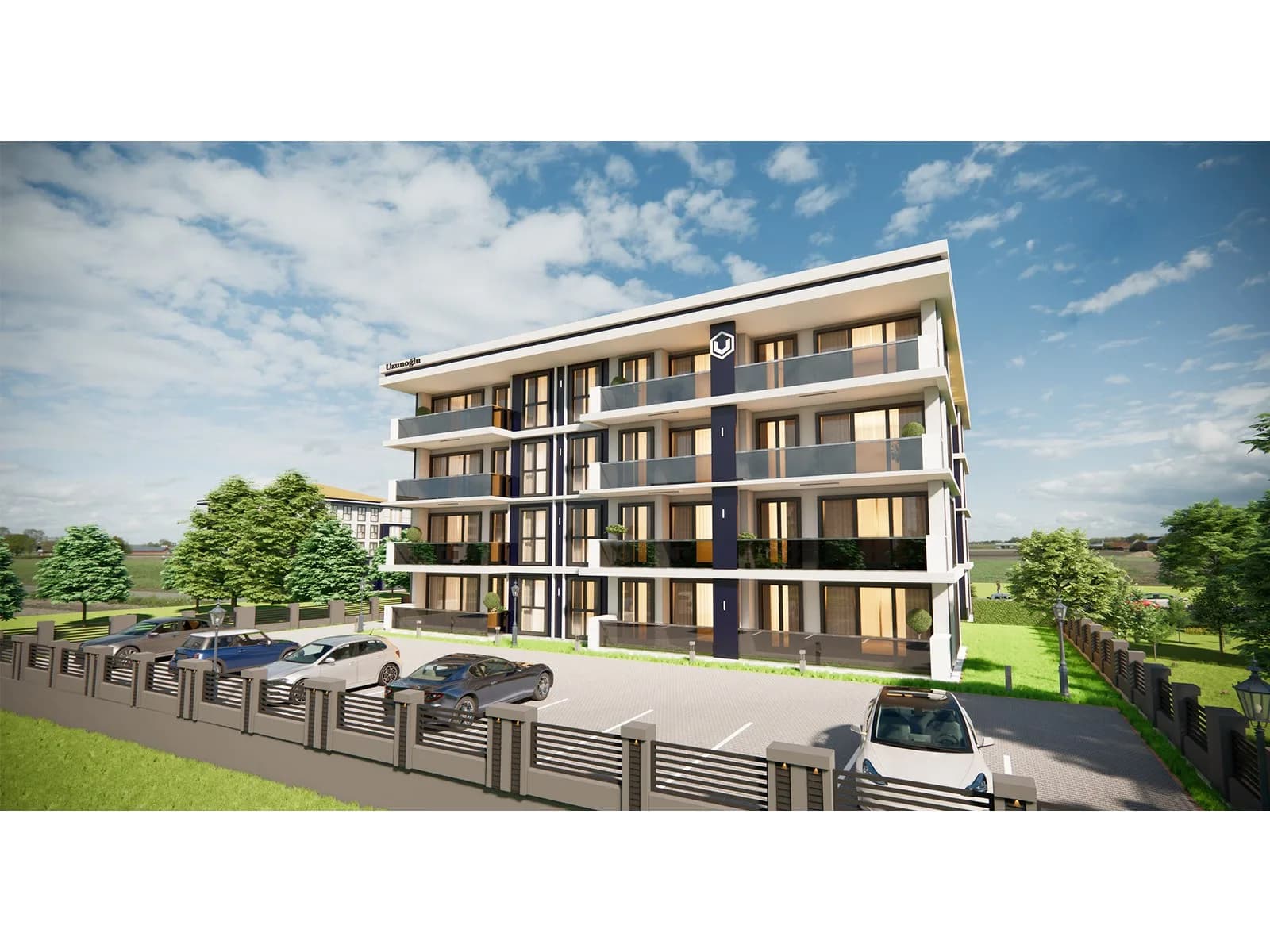 Uzun Premium 4, Çorlu — dış cephe görselleştirmesi · 4. görsel