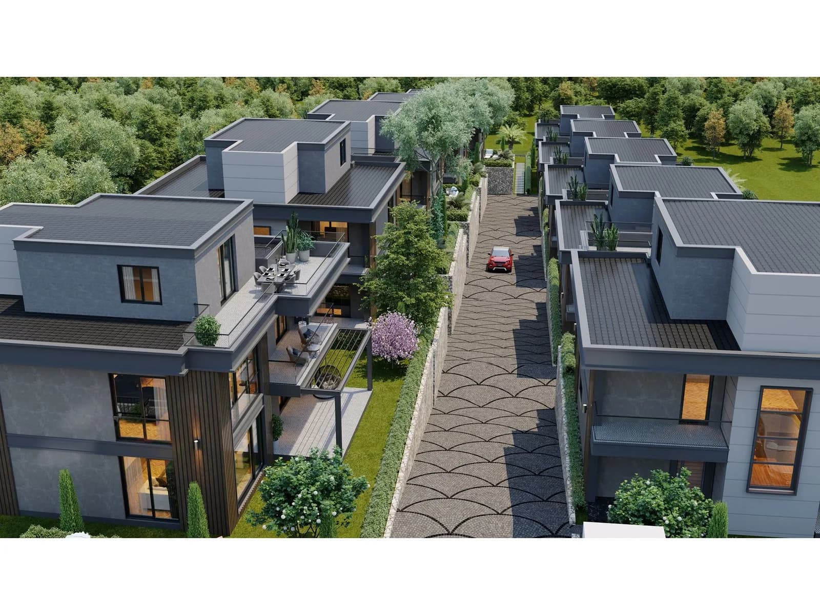 Vadi Suit Villa, İzmit — dış cephe görselleştirmesi · 3. görsel