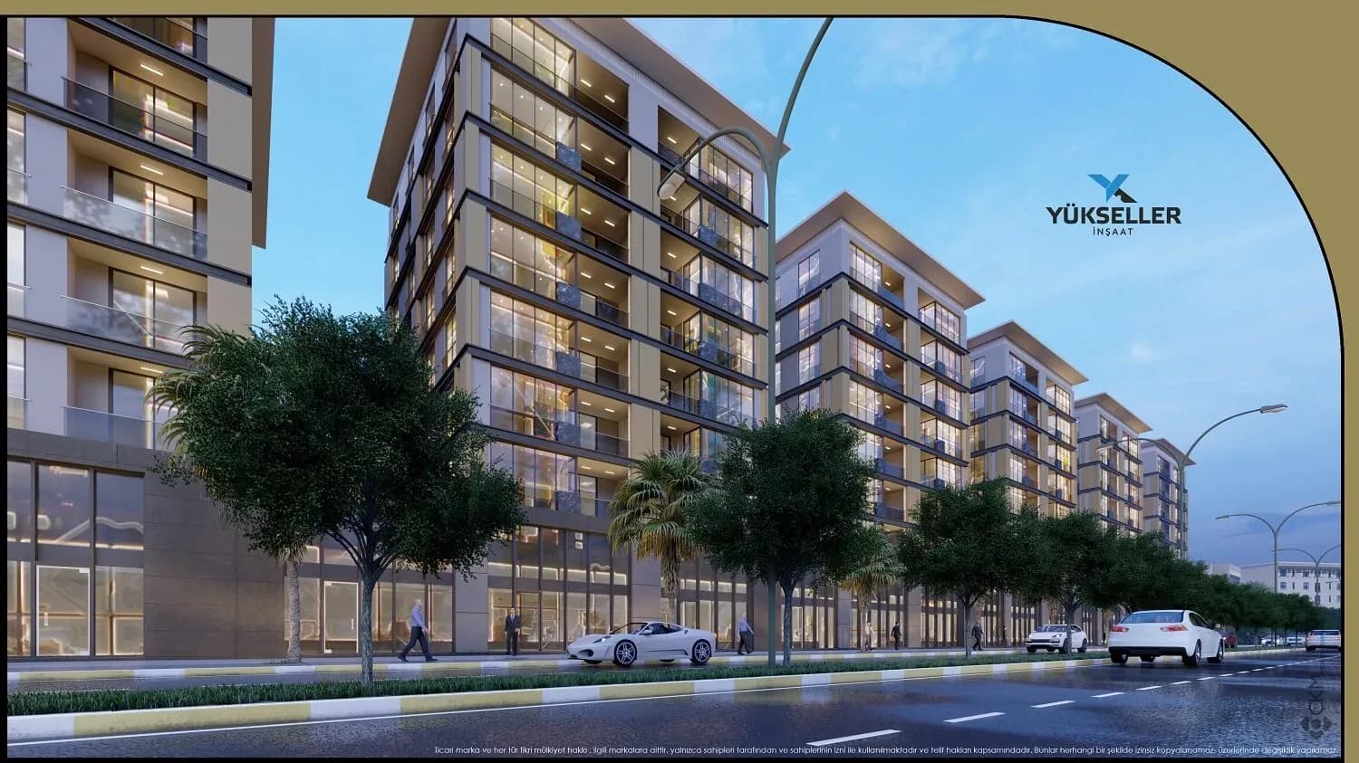 Valiler Sitesi, Tuzla — dış cephe görselleştirmesi · 4. görsel