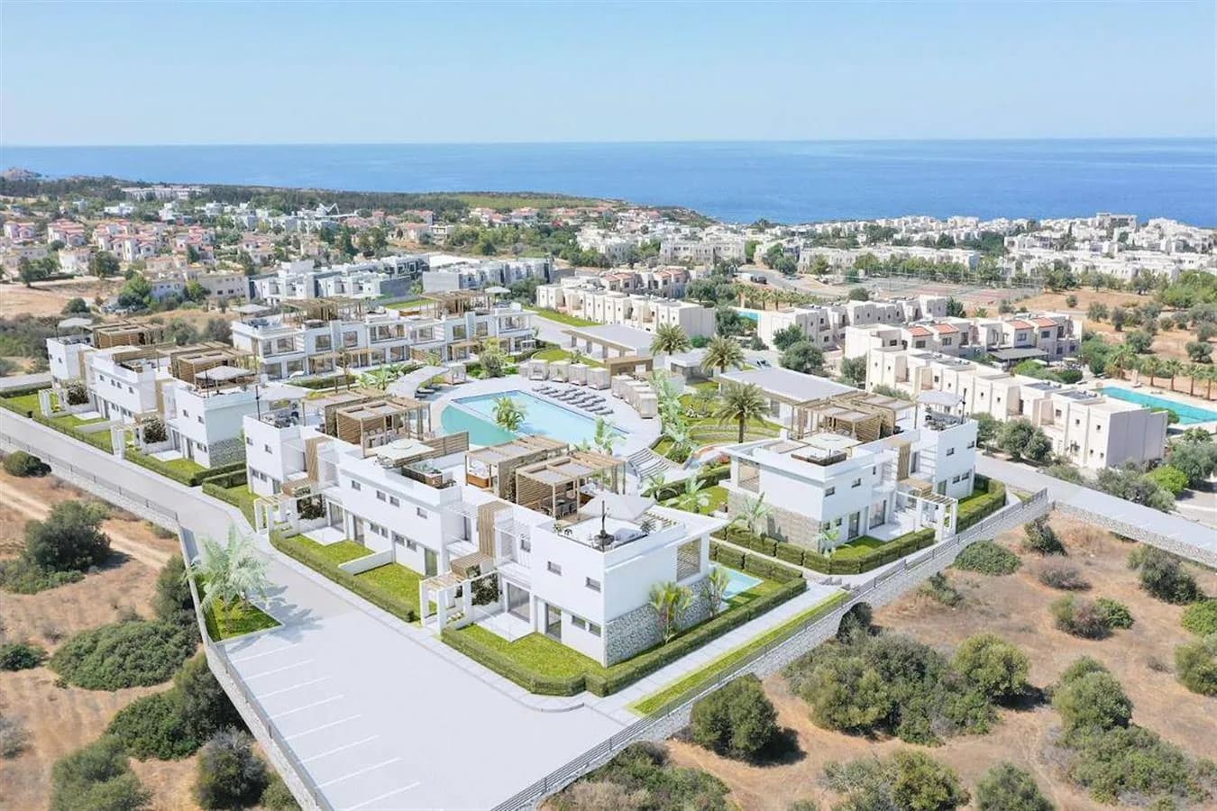 Vasilia View Esentepe, Girne — dış cephe görselleştirmesi · 3. görsel