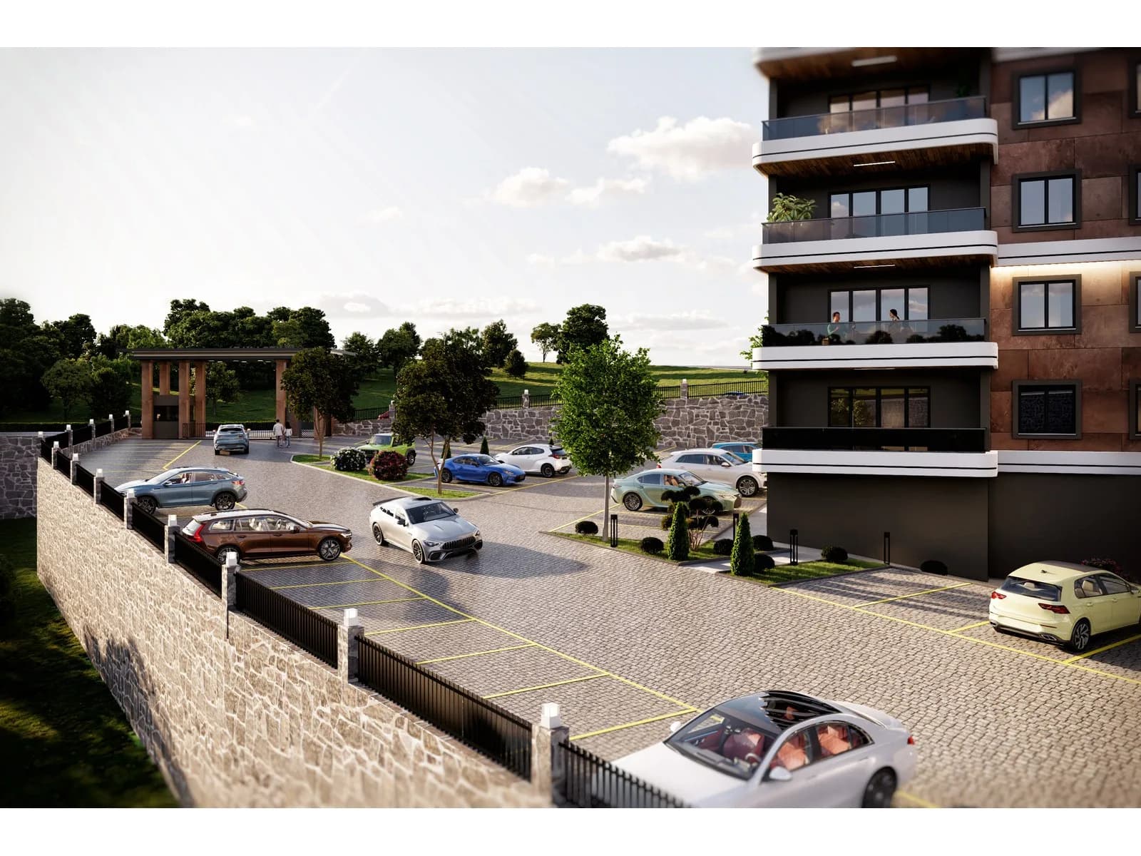 Vega Vadi, Ordu — dış cephe görselleştirmesi