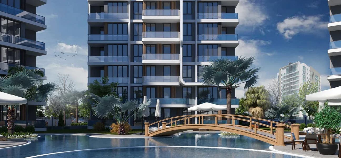 Viamar Lily, Aksu — dış cephe görselleştirmesi