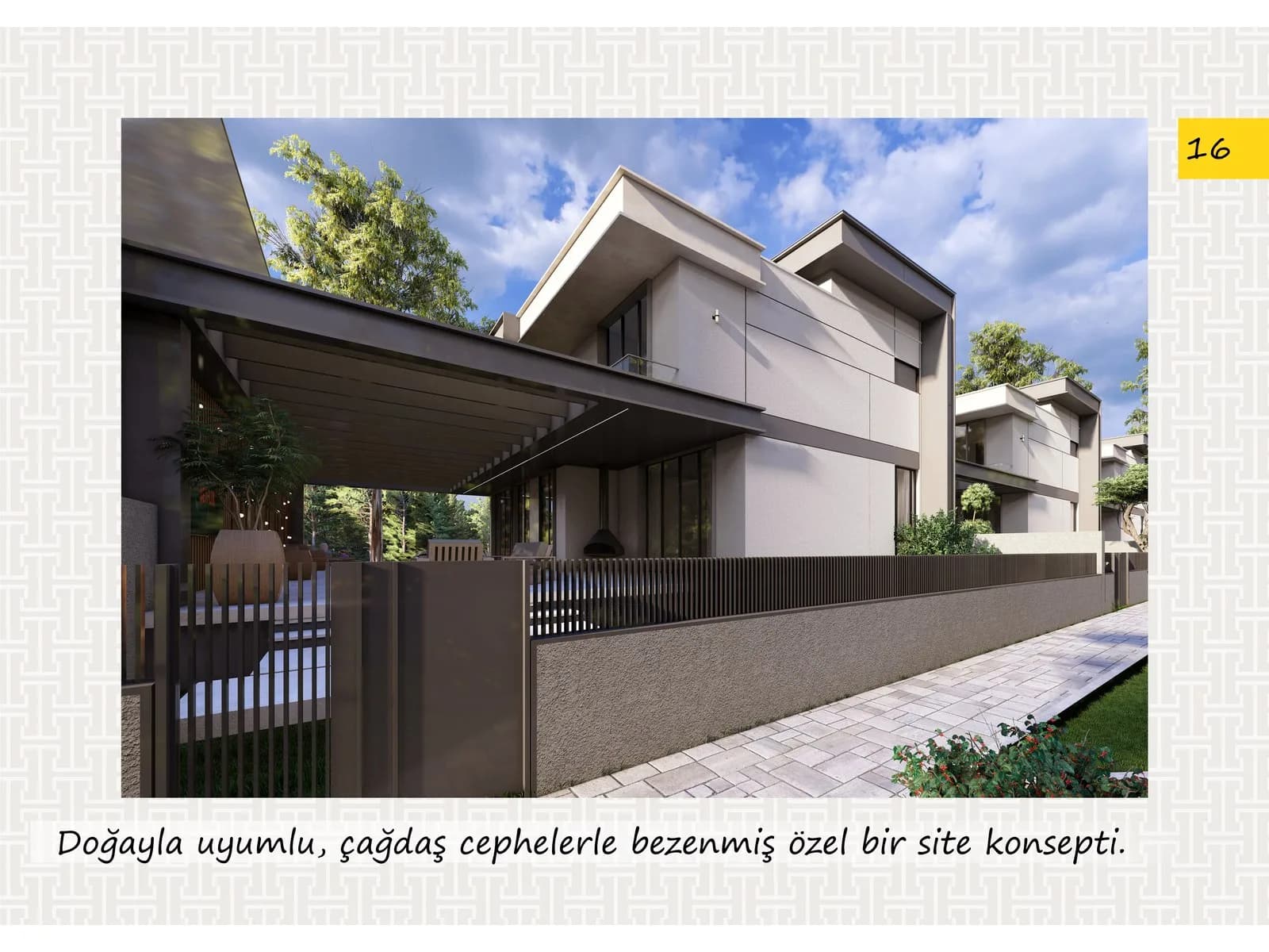 Villa Doğa Bursa, İnegöl — dış cephe görselleştirmesi · 5. görsel