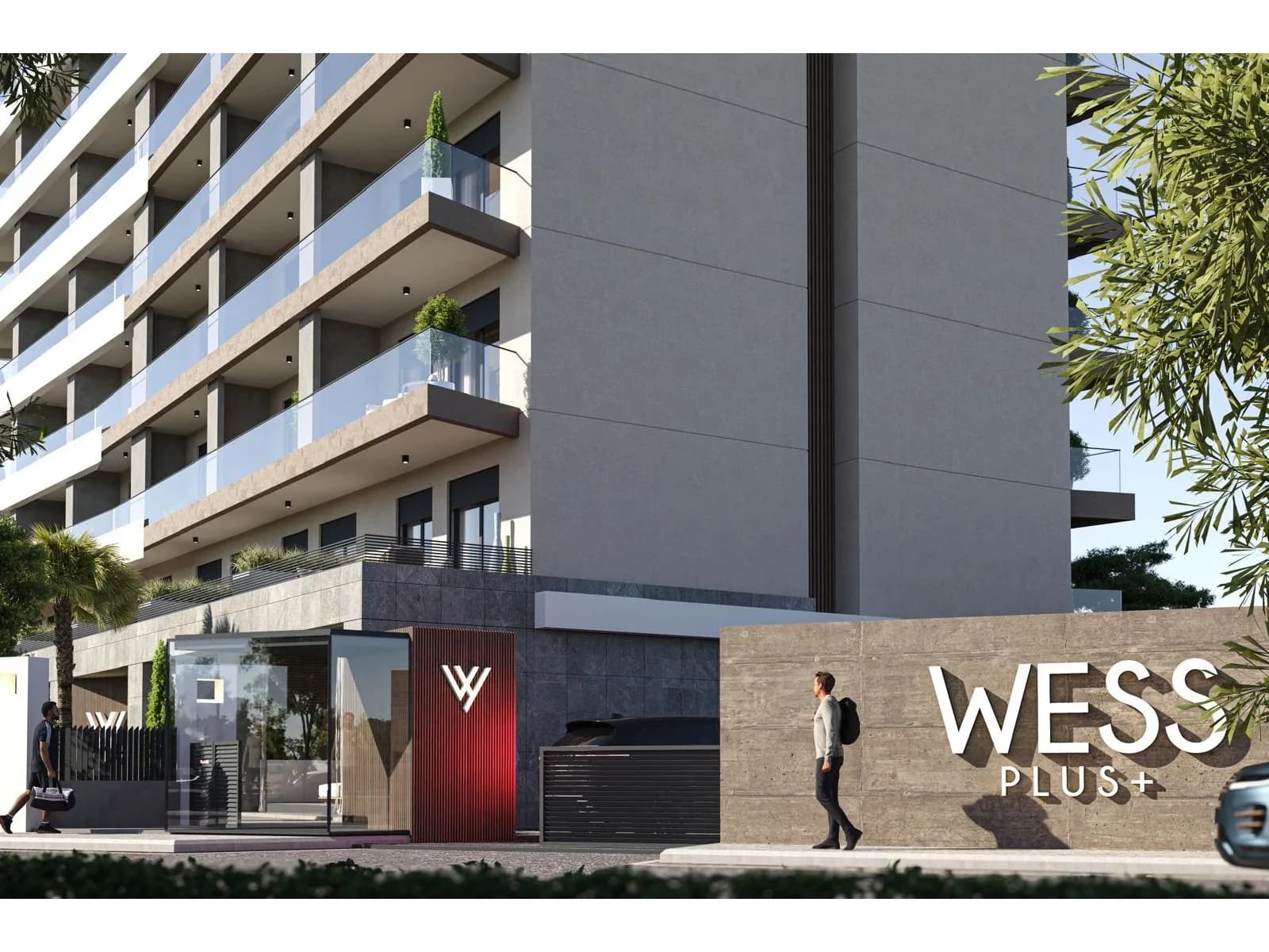 Wess Plus, Menemen — dış cephe görselleştirmesi · 4. görsel