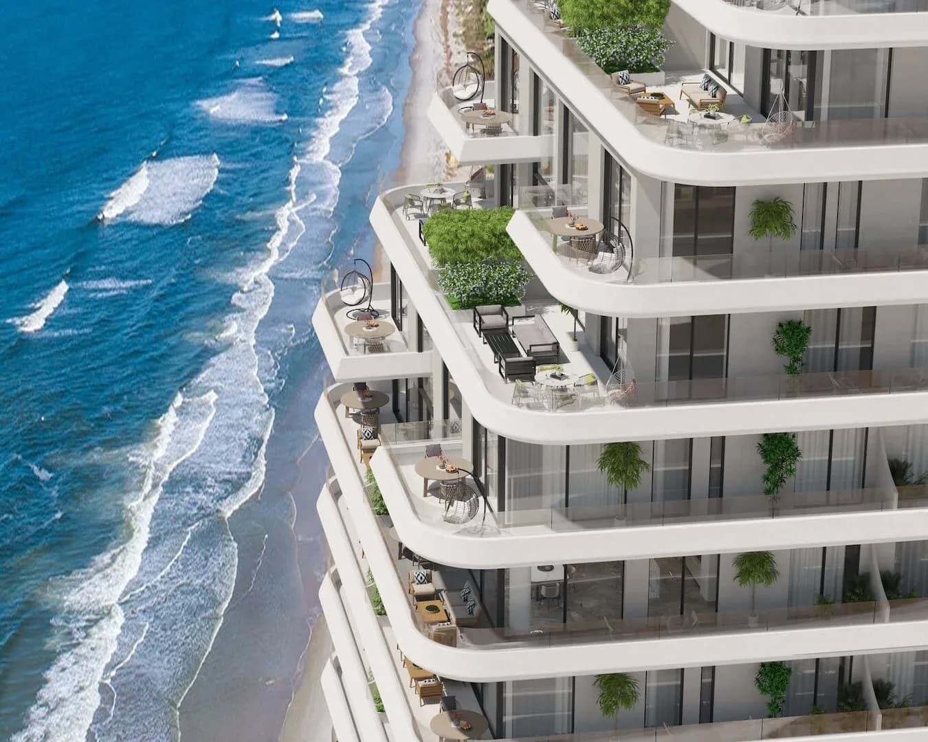 West Coast, Güzelyurt — dış cephe görselleştirmesi · 3. görsel