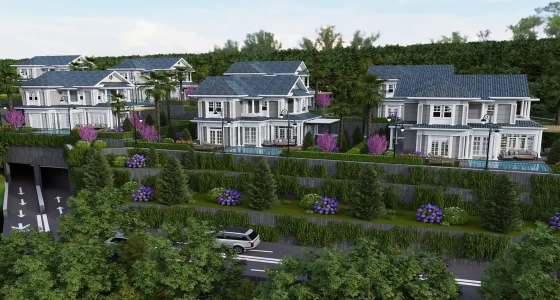 West Hill Bahçeşehir, Başakşehir — dış cephe görselleştirmesi · 5. görsel
