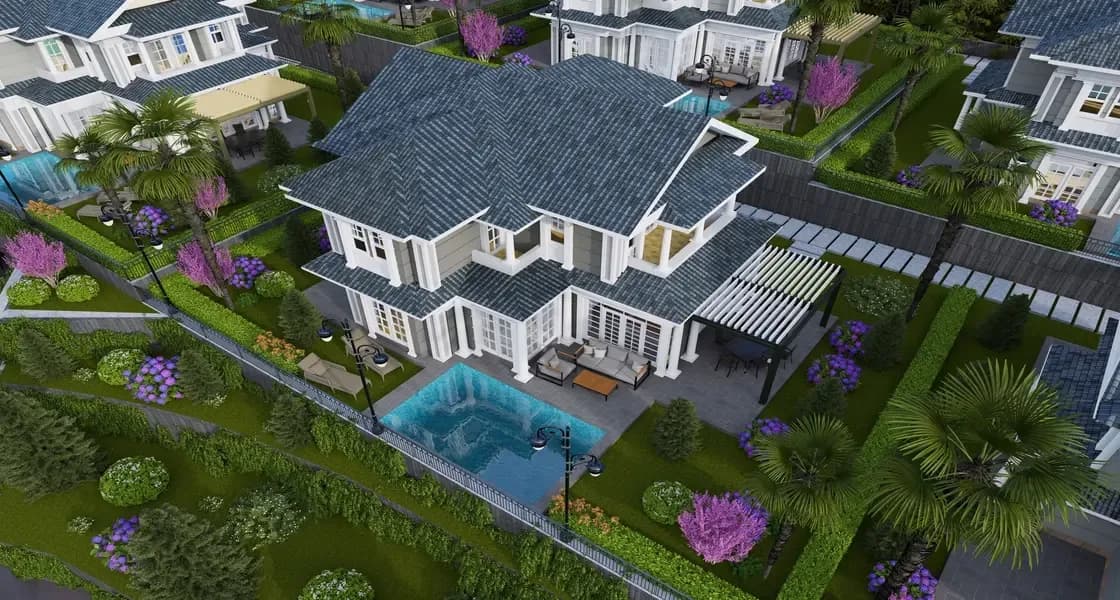 West Hill Bahçeşehir, Başakşehir — dış cephe görselleştirmesi · 4. görsel