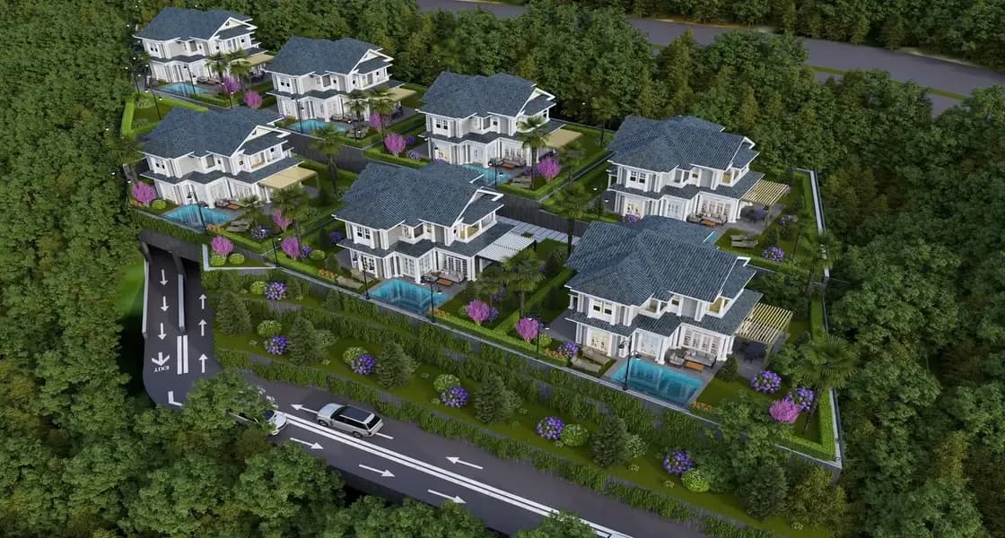 West Hill Bahçeşehir, Başakşehir — dış cephe görselleştirmesi · 3. görsel