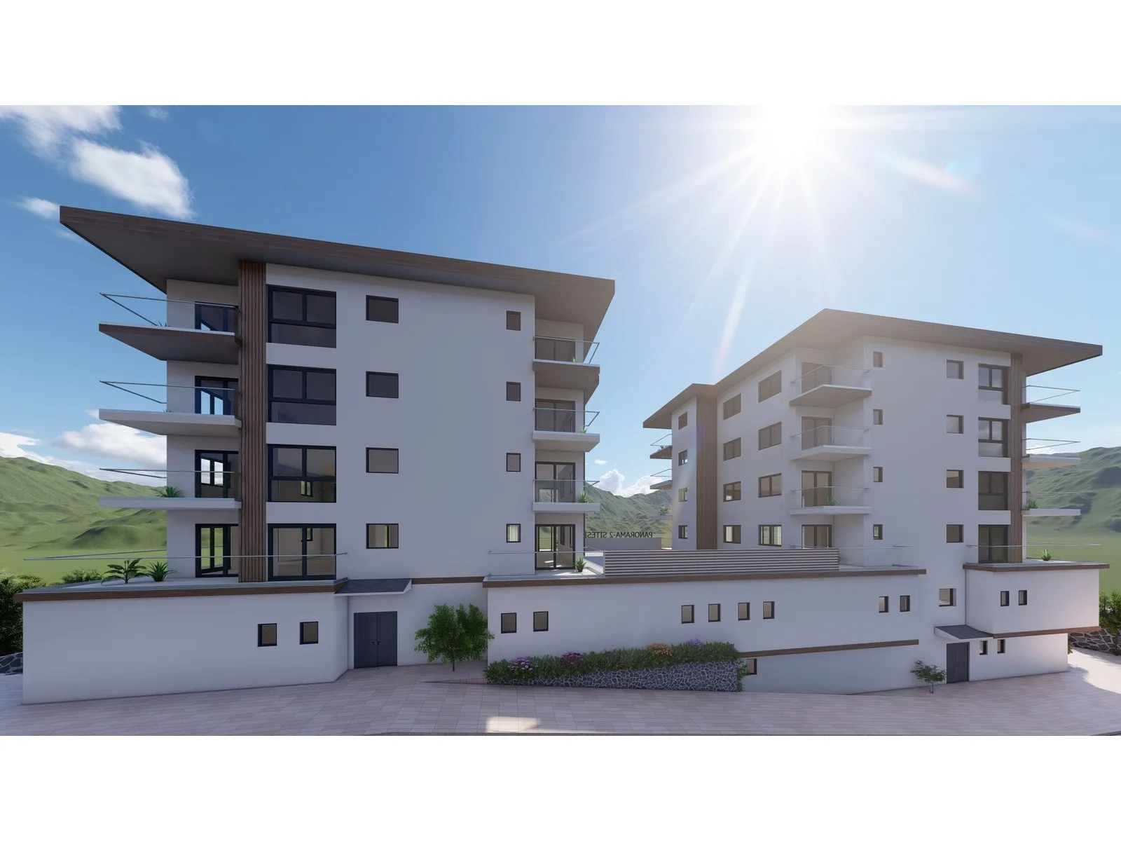 YNA İnşaat Panaroma, Trabzon — dış cephe görselleştirmesi · 2. görsel